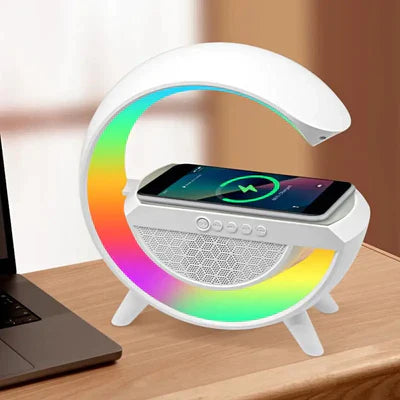 Caixa de Som Luminária RGB G-Speaker