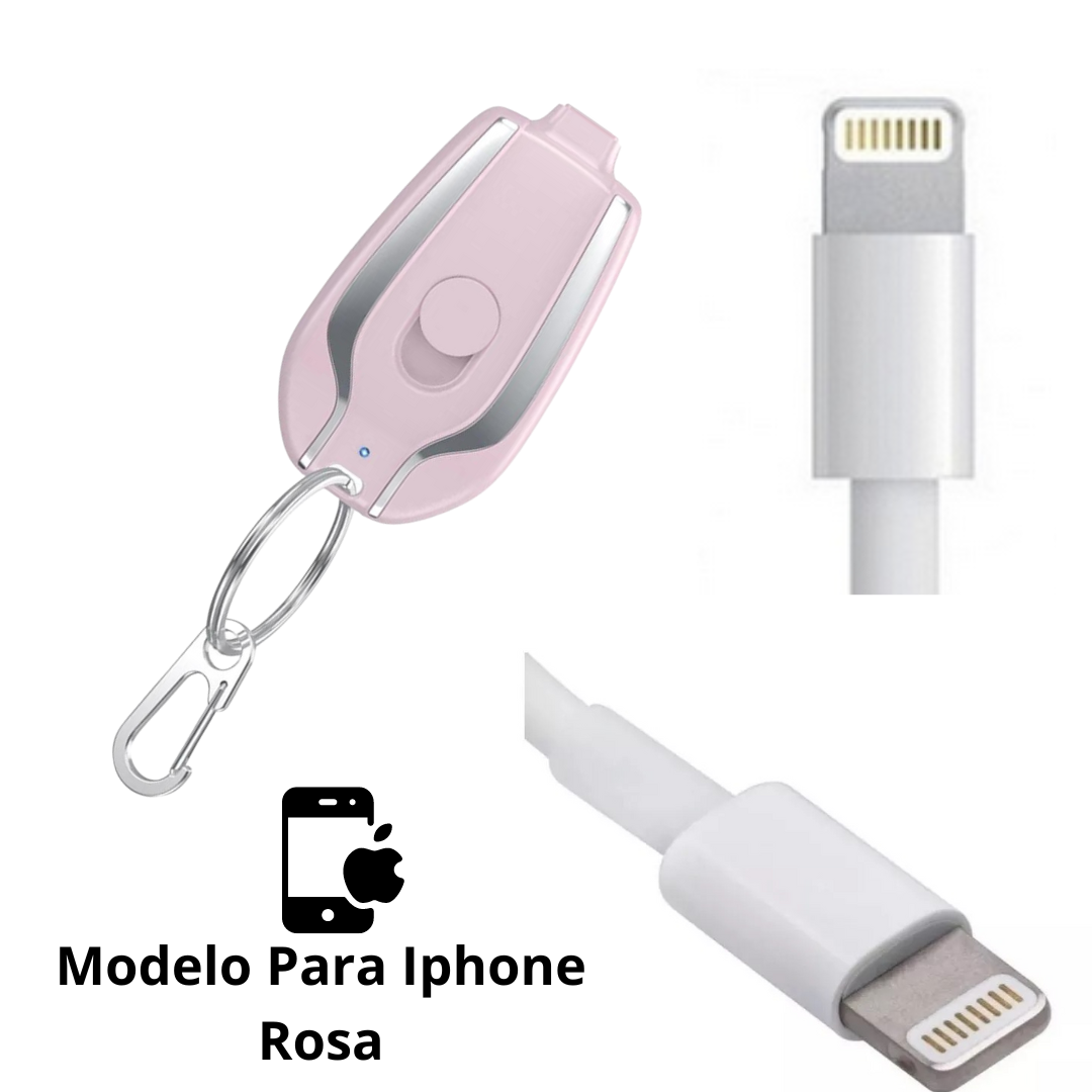 Carregador Chaveiro - Carga 1500mAh