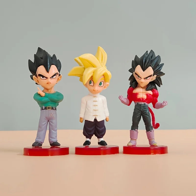 Mini Action figures Dragonball Z Com 20 Peças