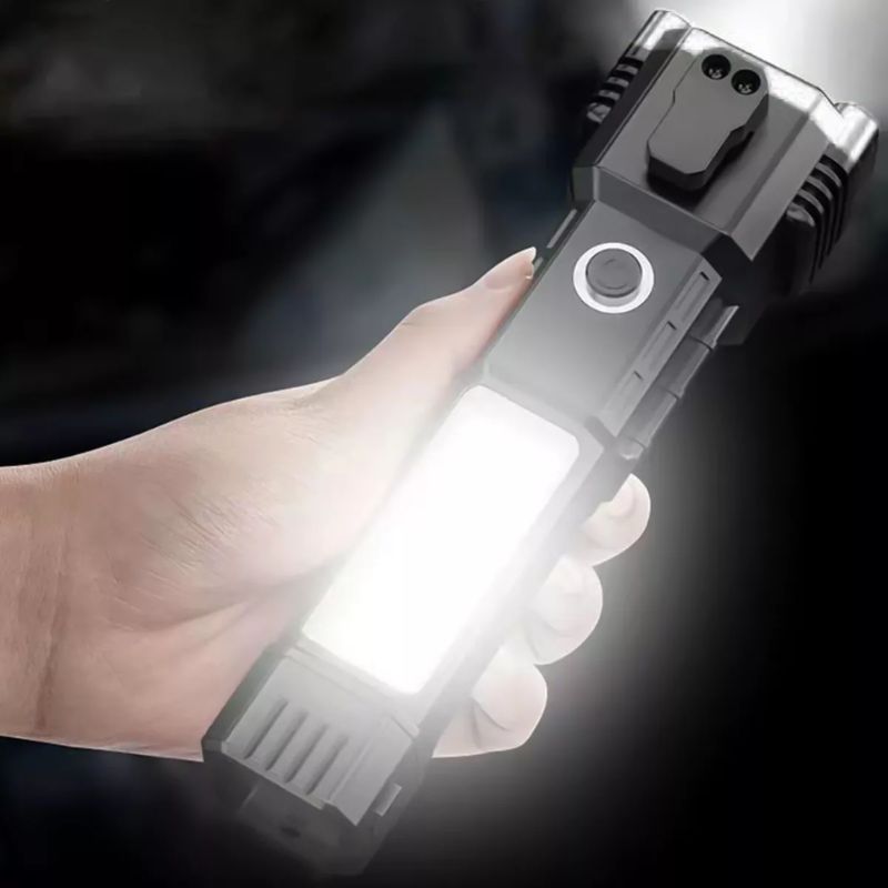 Super Lanterna 4 em 1 Ultra Potente PowerFlash X