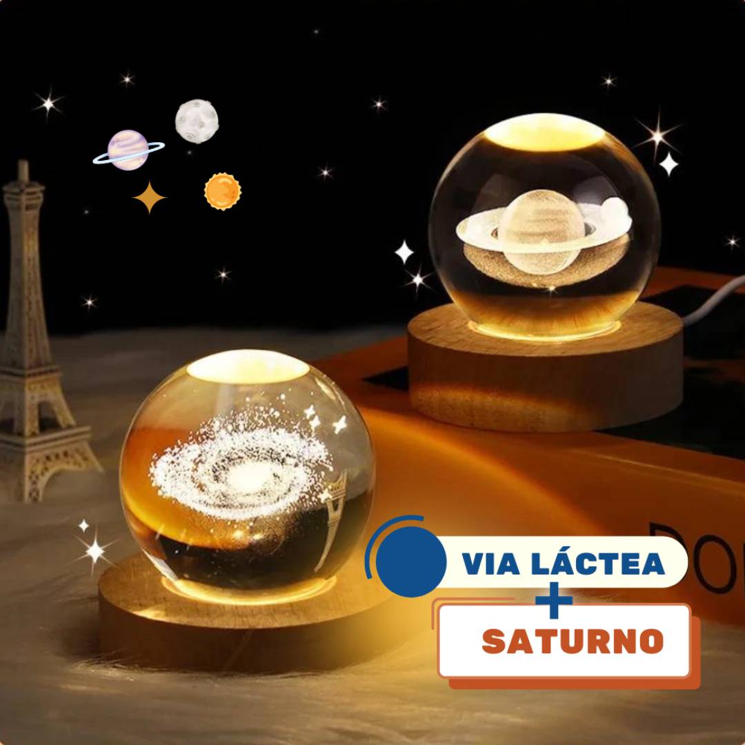 Luminária Planetária - Starlight - Compre 1 Leve 2 (base inclusa)