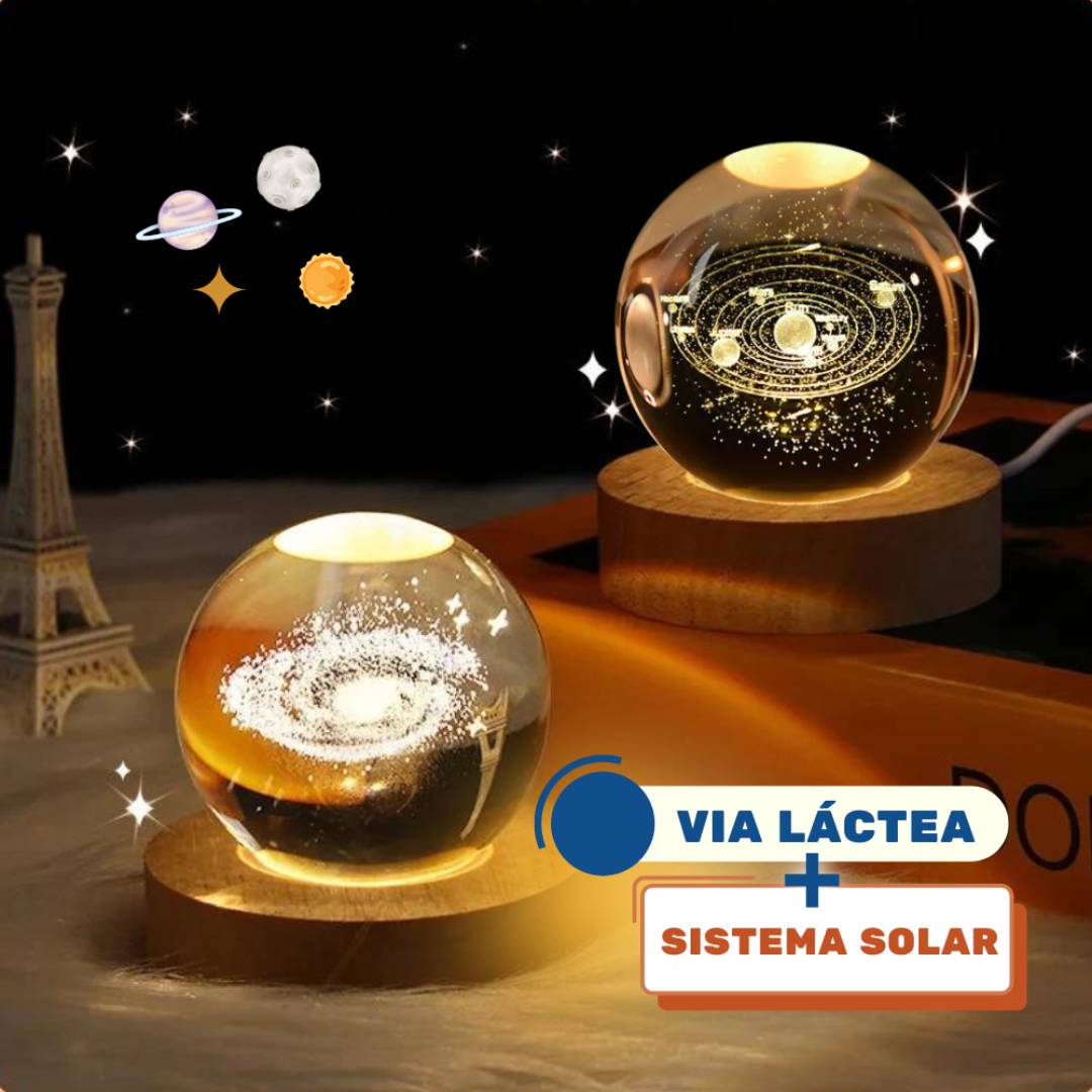 Luminária Planetária - Starlight - Compre 1 Leve 2 (base inclusa)